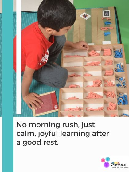 Chimes Montessori - Afternoon Montessori Program Calm Afternoons, Complete Montessori photo 4