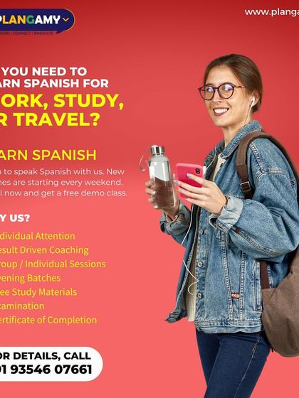 Learn Spanish for any reason, be it professional or personal. Our courses are designed to provide individual attention and result-driven coaching.