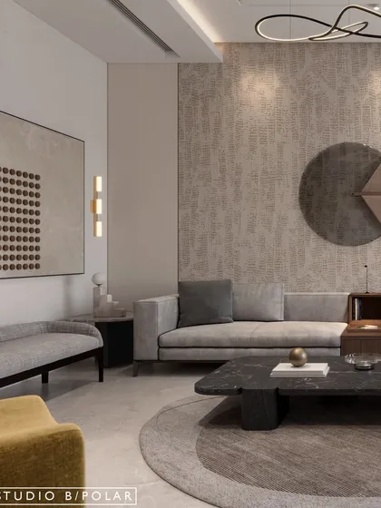 A collection of images from various projects showcasing our range of styles, from modern minimalism and warm contemporary to bold, colorful, and eclectic designs.