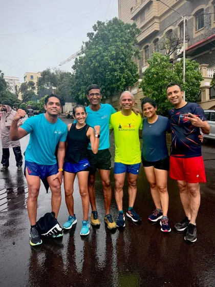 All smiles and strong poses during our Sunday run. The camaraderie in our group makes even the toughest runs enjoyable.
