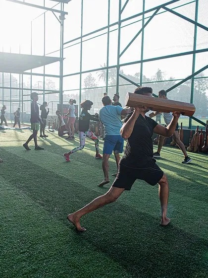 This is the energy of the Tagda Tribe. We train together in open spaces, pushing and encouraging each other. This isn't a silent gym with headphones; it's a community celebrating movement, strength, and a little bit of fun.