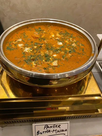 This Paneer Butter Masala was part of our Jain menu, prepared without any onion, garlic, or root vegetables while maintaining its rich and creamy flavor.