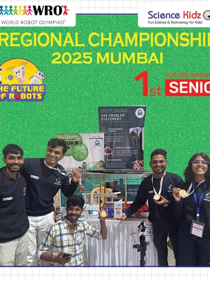 We are incredibly proud of our teams who bring home the gold. This win at the WRO Regional Championship is a testament to our students' hard work, innovative problem-solving, and the dedicated mentorship they receive.