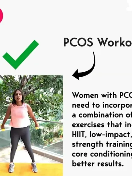 A proper PCOS workout combines HIIT, low impact exercises, and strength training. I help you build an exercise plan that delivers results without worsening symptoms.
