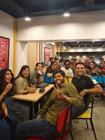 It's not always about intense study. Here's a lighter moment with my students, sharing laughs and building friendships that will last throughout their legal careers.