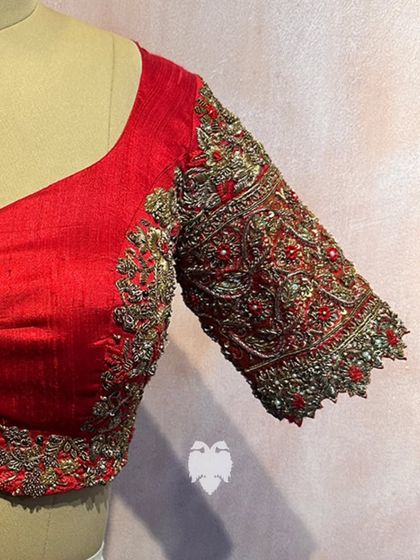 Blouse House by Mahitha Prasad - Custom Blouse Design & Embroidery Muhurtham Masterpieces: The Bridal Edit photo 13