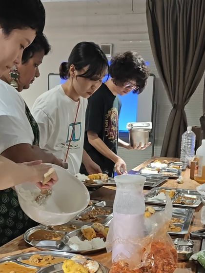 The amazing team and diners who made my culinary exchange in Nagoya, Japan, a huge success. Their enthusiasm for Maharashtrian food was overwhelming.