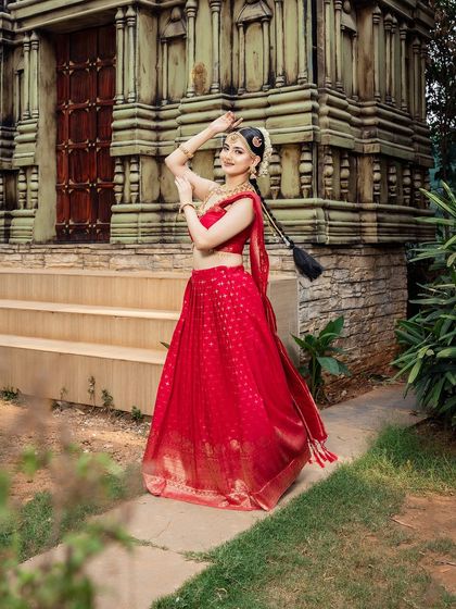 Thesparklebox - Occasion Wear Jewellery Rental Vibrant Kempu & Antique Sets photo 46