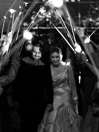 Glamorous Sangeet & Reception Nights photo 39