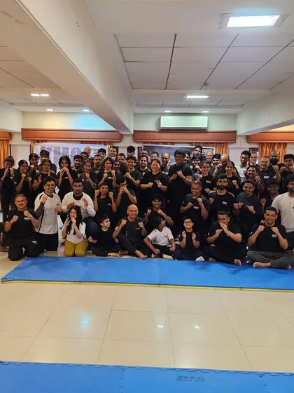 A group photo from another intensive 16-hour training camp, this one led by KMG Expert Gracia Ho. Our instructors constantly train to refine their skills.