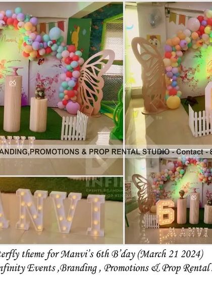 Infinity Events - Milestone Celebration Decoration Enchanting Butterfly & Fairy Themes photo 7