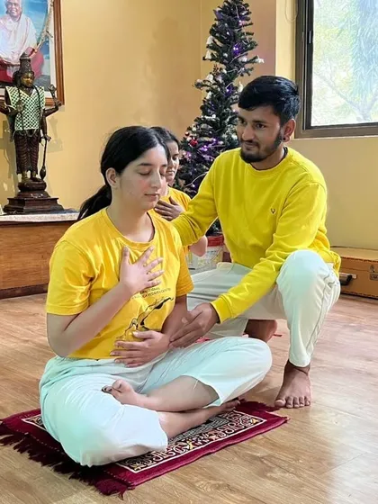 Proper breathing, or pranayama, is a vital part of yoga. We teach techniques to control the breath, which helps calm the mind, increase vital energy, and bring balance to the body.