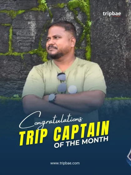 Congratulations to this Trip Captain for his outstanding work. Our team is made of passionate travelers who love what they do.