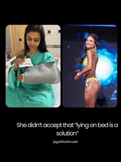 After a serious injury, this client refused to accept that lying on a bed was the only solution. She chose to fight back, working around her limitations to build a stronger, more resilient body than ever before.