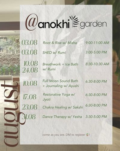 Yoga and Movement Classes