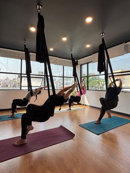 Hamsa Yoga - Group Yoga Classes Aerial Yoga: Fly & Flow photo 13