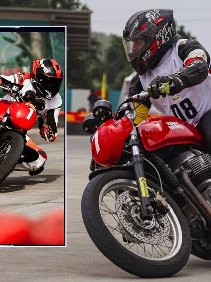 A collage of close-up action shots from the Mumbai Zonal Selection.