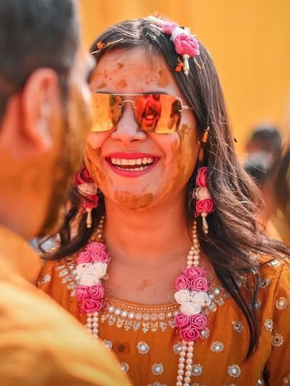 Vibrant Haldi & Mehendi Ceremonies photo 7