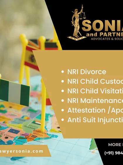For families living across borders, legal matters require careful navigation. I handle critical aspects of international family law, including establishing NRI child custody agreements, securing visitation rights, arranging spousal maintenance, and managing anti-suit injunctions to prevent parallel legal battles in different countries.