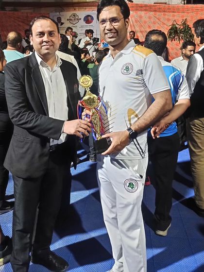 Advocate Imran Khan being honored for his contributions to the legal profession. We are proud of the recognition our team members receive for their dedication and expertise.