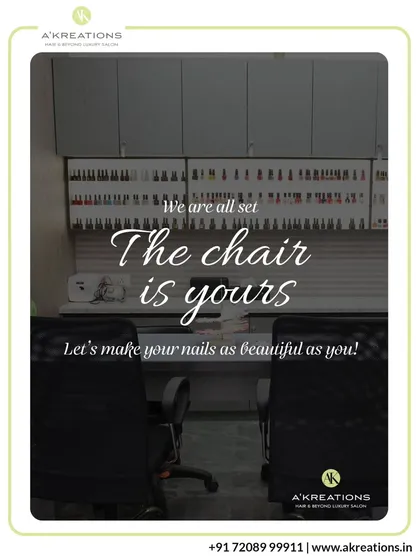 Our professional nail station is fully equipped and ready for you. We invite you to sit back, relax, and let us create your perfect nails.