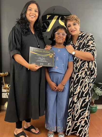 A special congratulations to this mother-daughter duo on their graduation. It's never too early or too late to follow your passion.