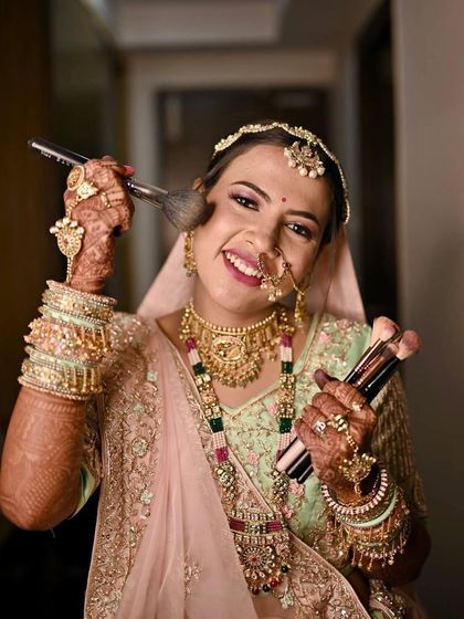 Mitali Jain - Bridal Makeup & Styling Modern & Pastel Bridal Looks photo 5