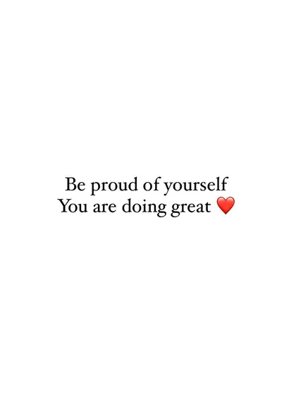 A reminder to be proud of yourself. You are doing great. Keep your spirits high, as a positive mindset is key to successful manifestation.