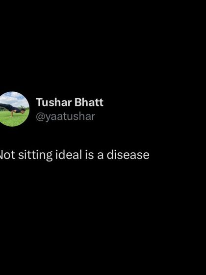 I used to think being busy was productive, but now I know that not being able to sit idle is a disease. I recently sat still and just observed nature, and it was a blissful, peaceful experience that connected me to the present moment.