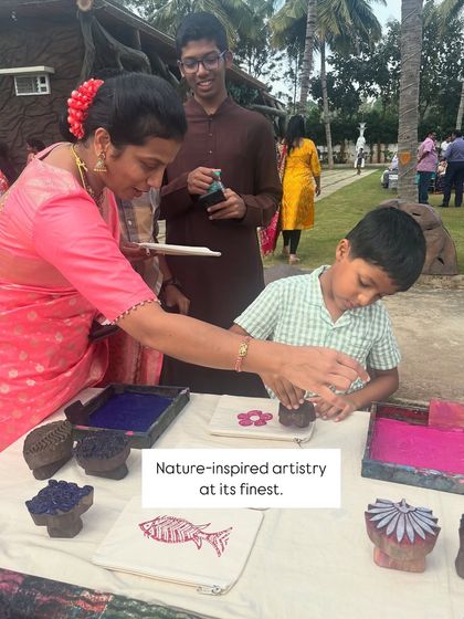 Amoha Prints - Block Printing Workshops & Art Classes Weddings & Private Celebrations photo 4