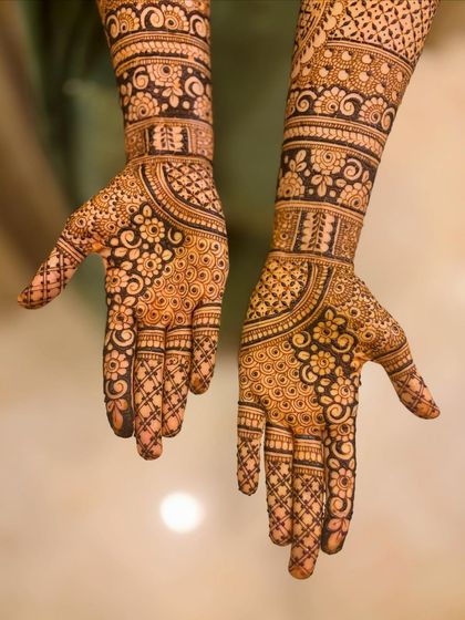 Mitali - Bridal Mehendi Full Bridal Mehendi (Hands) photo 21