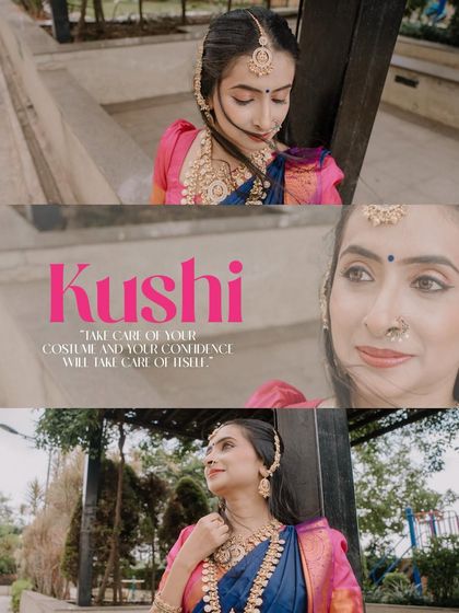 A collage of different expressions and angles from the same shoot, showing the model's versatility, which is crucial for a professional portfolio.