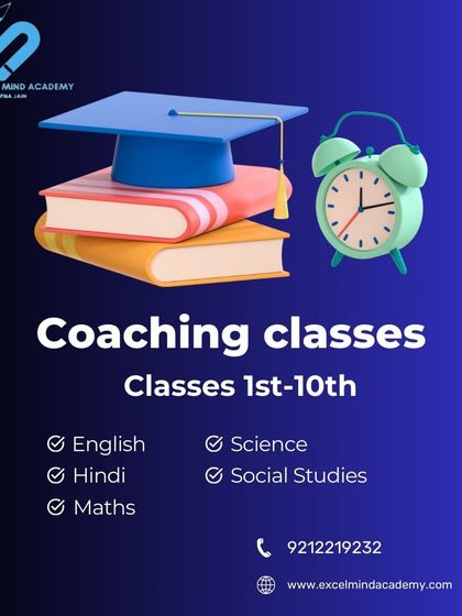 Our coaching classes for grades 1-10 are designed for success. We cover English, Hindi, Maths, Science, and Social Studies with a focus on clearing concepts and tracking progress.