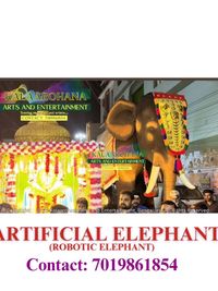 Robotic Elephant Rental