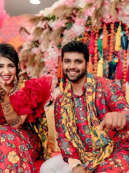 Events Factory - Wedding & Social Event Decor Vibrant Haldi & Mehendi Ceremonies photo 69