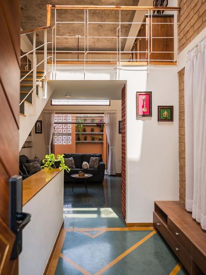 Additional views showcasing the variety of interior spaces we design, from living rooms and bedrooms to staircases and quiet corners, all united by our philosophy of sustainable, soulful design.