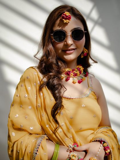 Vibrant Haldi & Mehendi Moments photo 14