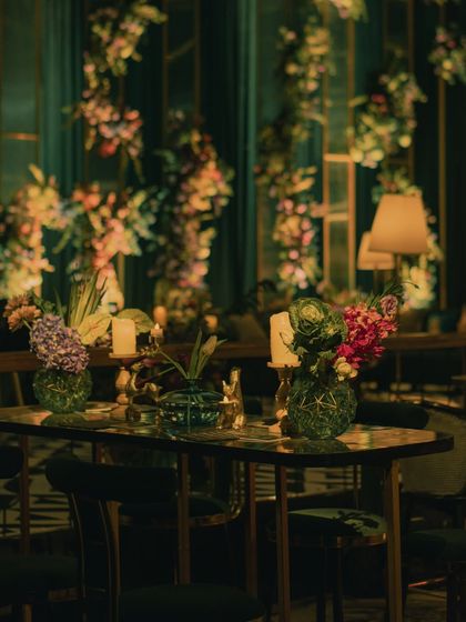 The Wedding Square - Wedding Design & Styling Opulent Sangeet & Reception Nights photo 13