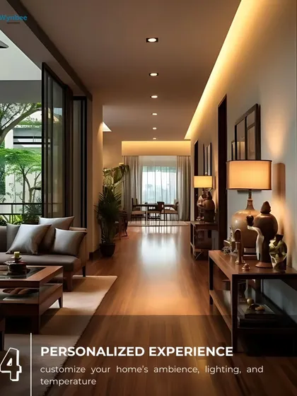 I deliver a personalized experience by giving you the power to customize your home's ambiance. You can easily adjust lighting, temperature, and more to create an environment that's uniquely yours.