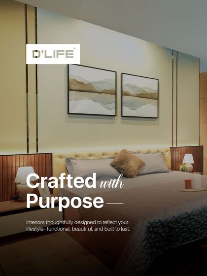 My interiors are crafted with purpose, designed to be functional, beautiful, and built to last. This bedroom is a perfect example of design that reflects your lifestyle.