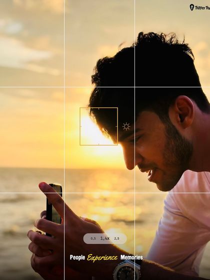 Capturing the perfect sunset silhouette. Travel with us is about finding those beautiful, quiet moments for yourself, even when you're in a group.