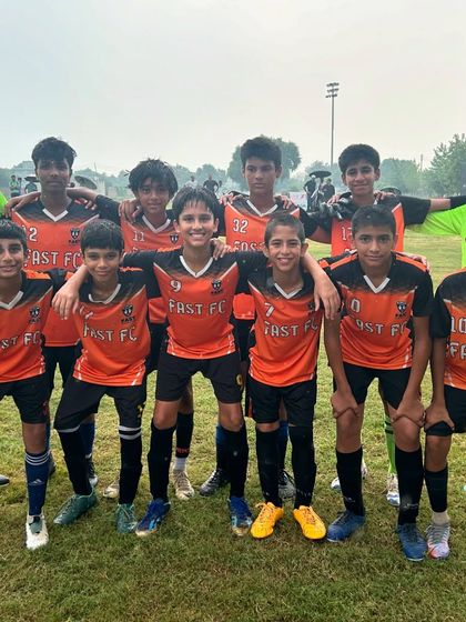 Another angle of our U13 teams at the Junior 7 League.