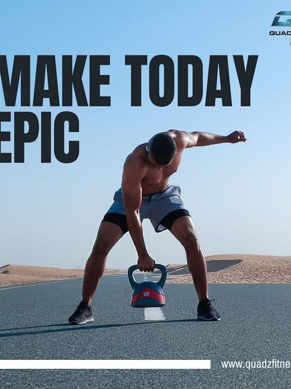 Every day is a new opportunity to be epic. Bring your best effort to your workout today.
