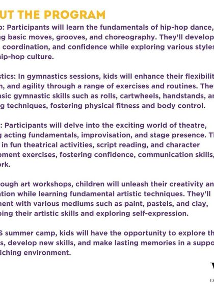 Lourd Vijay's Dance Studio - Kids' Dance & Gymnastics Programs All-in-One Summer Camps photo 7