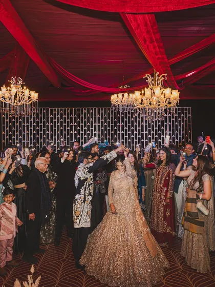 More electrifying moments from our Sangeets and parties, showcasing dance performances, stunning decor, and non-stop celebrations.