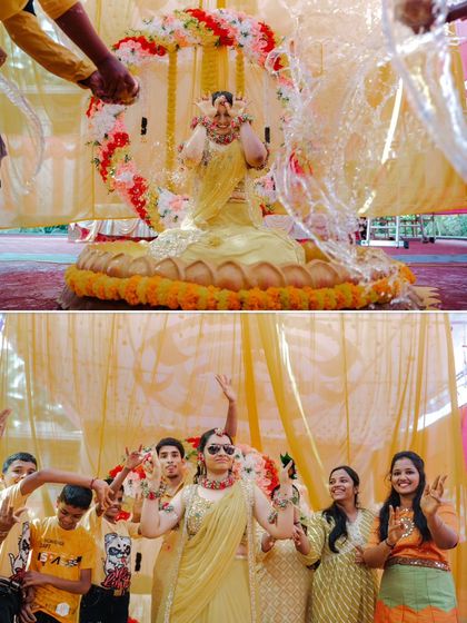 AJ Picture Company - Maternity & Baby Shower Photography Vibrant Celebrations: Haldi & Family Fun photo 16