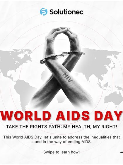 On World AIDS Day, we advocate for a rights-based approach to healthcare. This visual represents the fight to break the chains of inequality and stigma that prevent millions from accessing the care they need to end AIDS.
