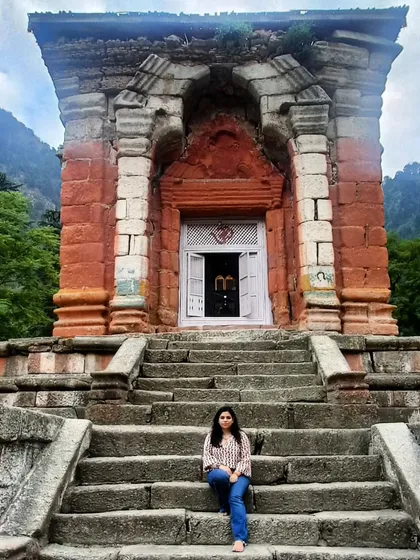 My inspiration comes from many places, including the timeless beauty of historical architecture. Sitting here at the ancient Buniyar Temple in Kashmir, I am reminded of how great design can tell a story and stand the test of time, a principle I bring to every home I design.