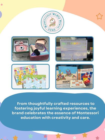 Featuring Montessori Media House, a brand that celebrates the essence of Montessori education with thoughtfully crafted learning resources.