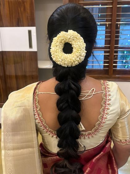Laxmi Ramkrishna - Special Occasion Hairstyling Traditional South Indian Braids photo 18